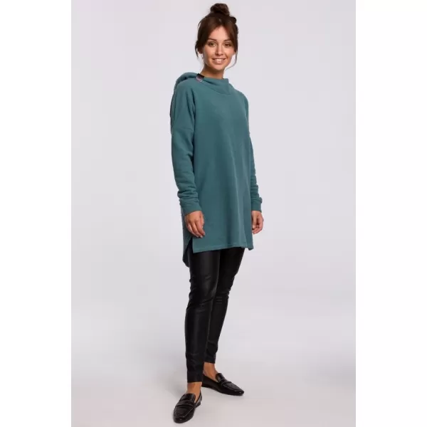  Dámská mikina BEWEAR B176 TURQUOISE 