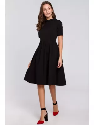 Dámské šaty MAKOVER K028 BLACK