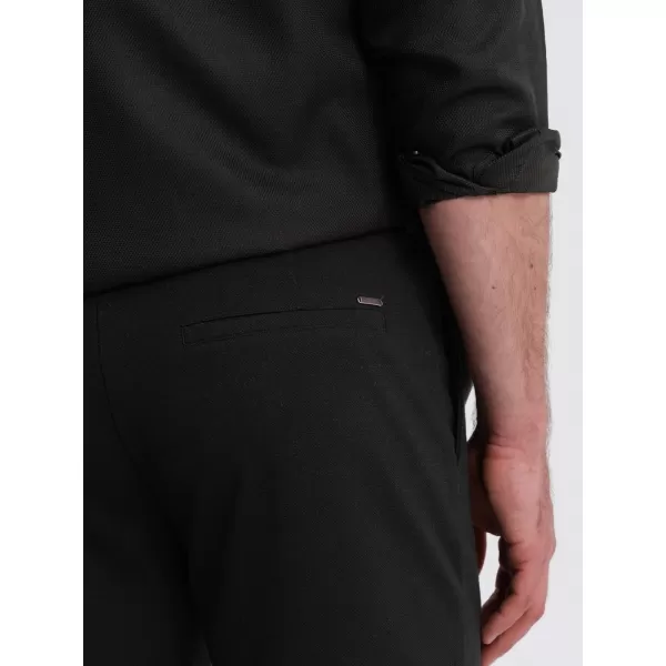  Pánské kraťasy OMBRE OM-SRCS-0170 BLACK 
