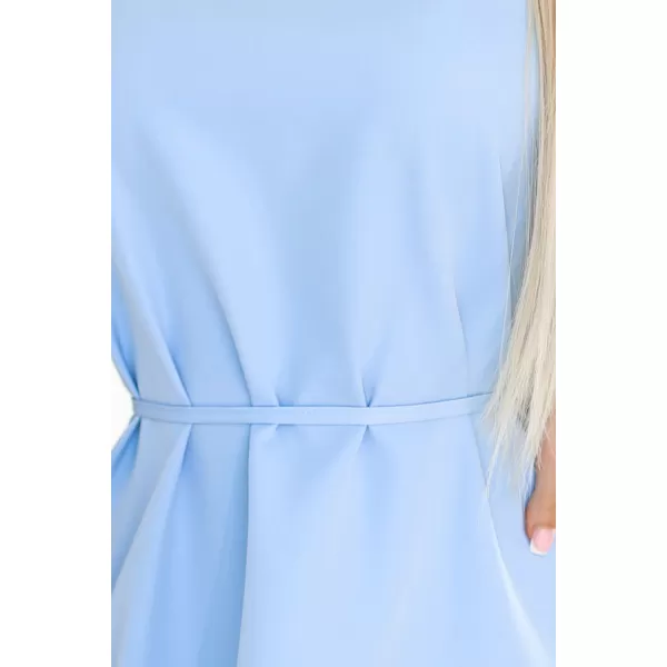  Dámské šaty NUMOCO VICTORIA 296-12 SVĚTLE MODRÁ 