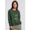 Dámská mikina BEWEAR B167 LAWN GREEN
