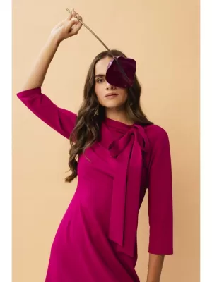 Dámské šaty STYLOVE S346 PLUM