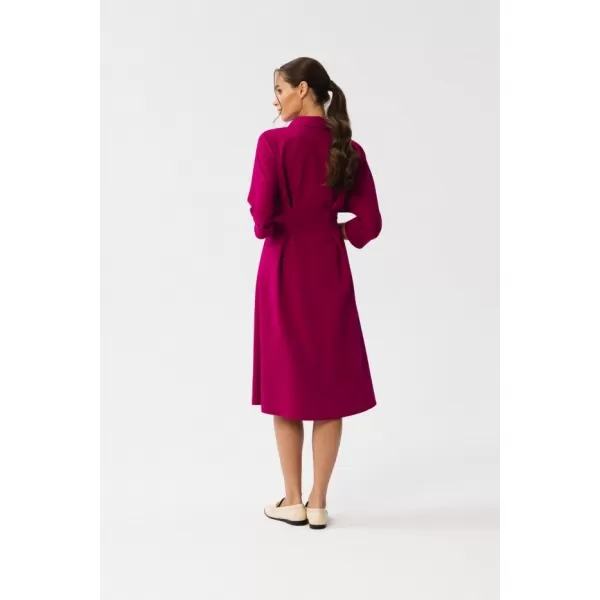  Dámské šaty STYLOVE S351 PLUM 