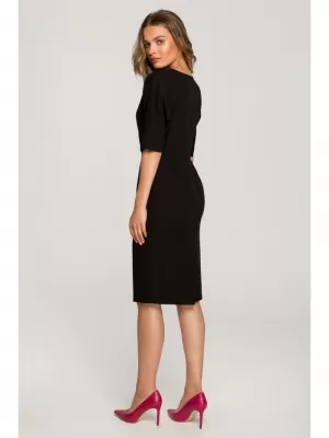 Dámské šaty STYLOVE S313 BLACK