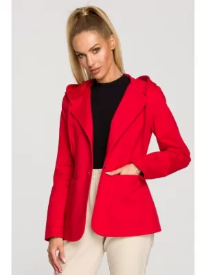 Dámské sako MOE M691 RED