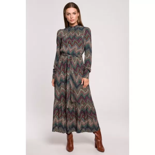  Dámské šaty STYLOVE S291 ČERNÁ 