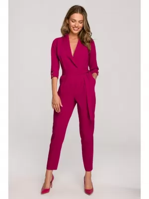 Dámský overal STYLOVE S316 PLUM