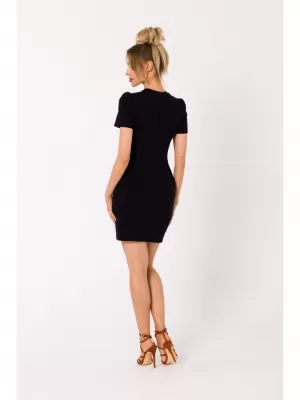 Dámské šaty MOE M731 BLACK