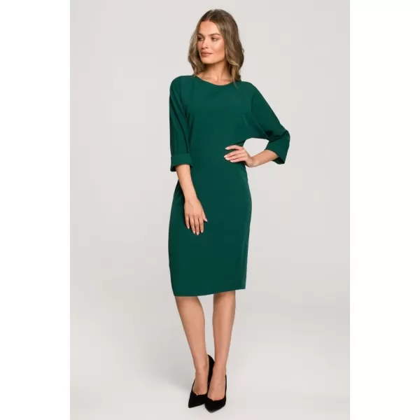  Dámské šaty STYLOVE S324 GREEN 