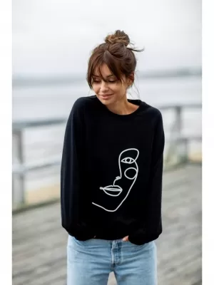 Dámská mikina BEWEAR B167 BLACK