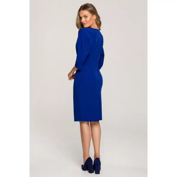  Dámské šaty STYLOVE S324 ROYAL BLUE 