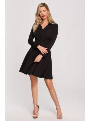 Dámské šaty MAKOVER K138 BLACK