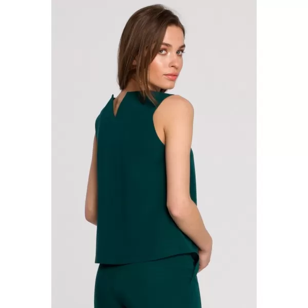  Dámská halenka STYLOVE S257 GREEN 