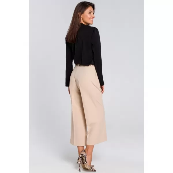  Dámské kalhoty STYLOVE S139 BEIGE 