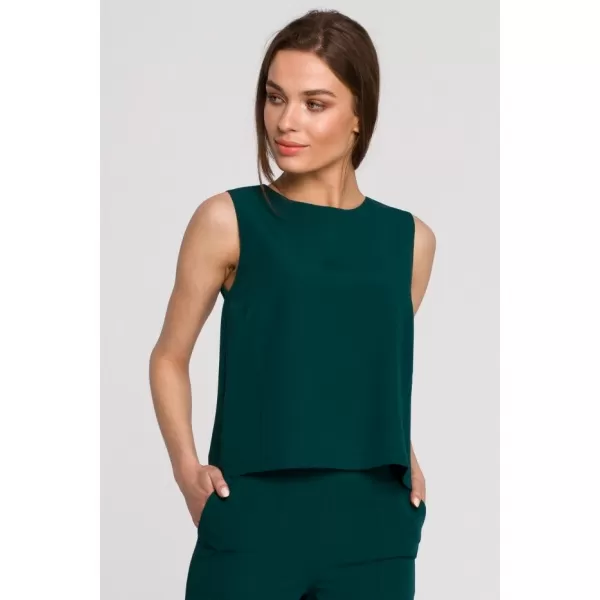  Dámská halenka STYLOVE S257 GREEN 