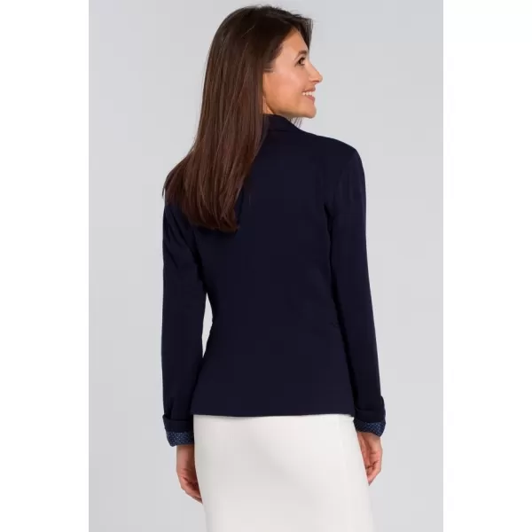  Dámské sako STYLOVE S154 NAVY BLUE 