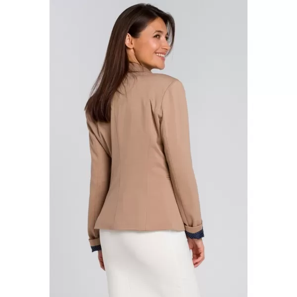  Dámské sako STYLOVE S154 BEIGE 