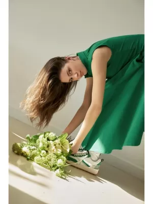 Dámské šaty BEWEAR B261 GREEN