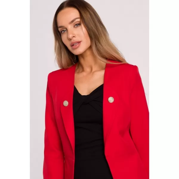 Dámské sako MOE M665 RED 