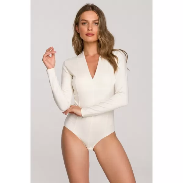  Dámské body STYLOVE S327 ECRU 
