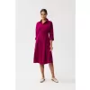 Dámské šaty STYLOVE S351 PLUM