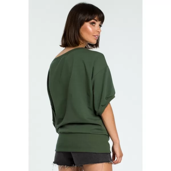  Dámská halenka BEWEAR B079 MILITARY GREEN 