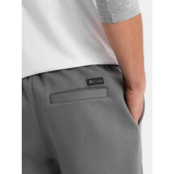  Pánské tepláky OMBRE OU-PSBC-0100 GREY 