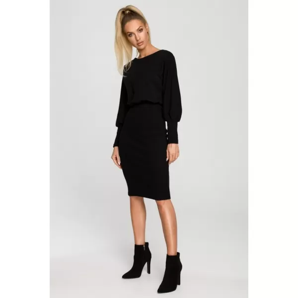  Dámské šaty MOE M690 BLACK 