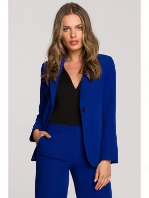 Dámské sako STYLOVE S310 ROYAL BLUE