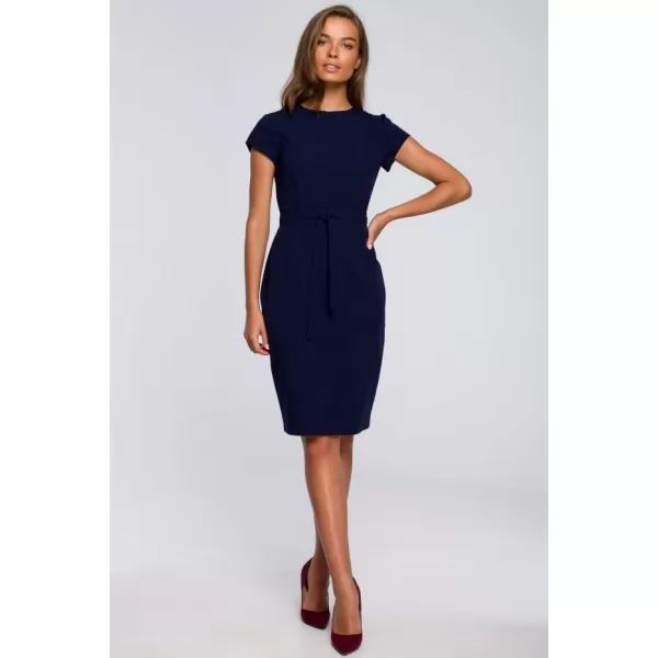  Dámské šaty STYLOVE S239 NAVY BLUE 