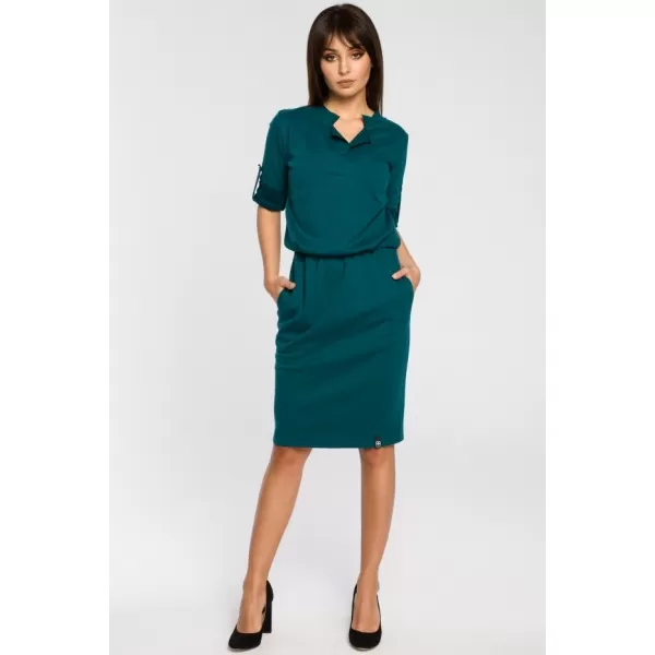  Dámské šaty BEWEAR B056 GREEN 