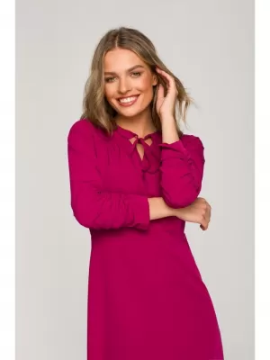 Dámské šaty STYLOVE S325 PLUM