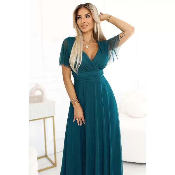  Dámské šaty NUMOCO NASTIA 562-4 ZELENÁ 