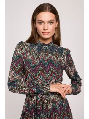 Dámské šaty STYLOVE S291 ČERNÁ