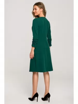 Dámské šaty STYLOVE S325 GREEN