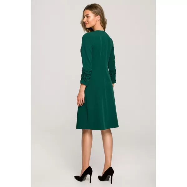  Dámské šaty STYLOVE S325 GREEN 