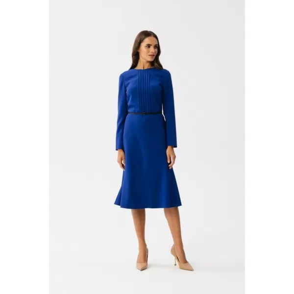  Dámské šaty STYLOVE S347 ROYAL BLUE 