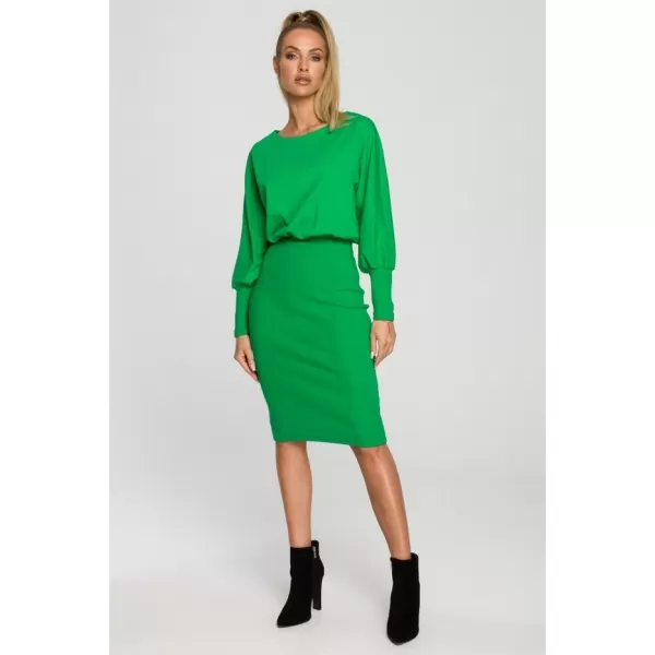  Dámské šaty MOE M690 GREEN 