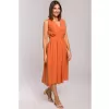 Dámské šaty STYLOVE S224 ORANGE
