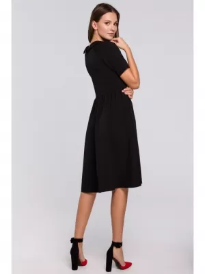 Dámské šaty MAKOVER K028 BLACK