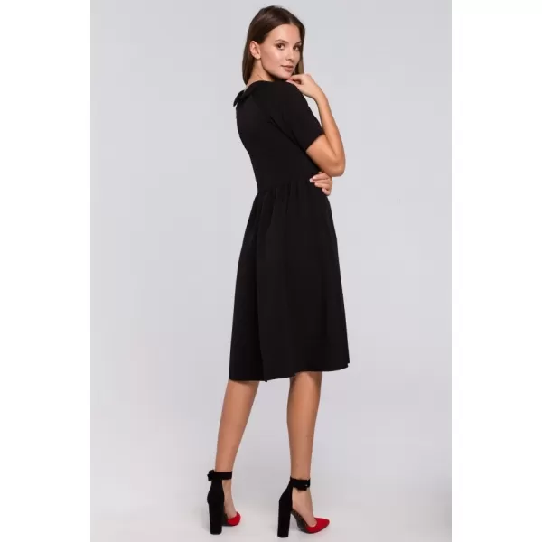  Dámské šaty MAKOVER K028 BLACK 