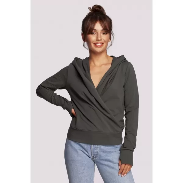  Dámská mikina BEWEAR B246 MILITARY GREEN 