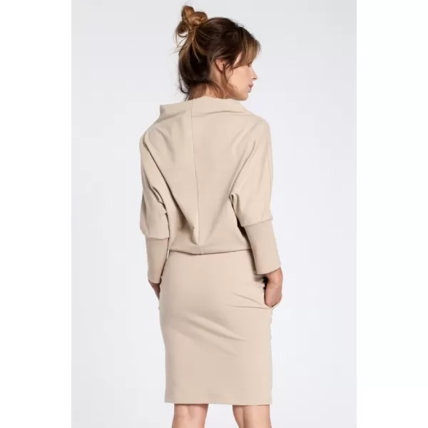  Dámské šaty BEWEAR B032 BEIGE 