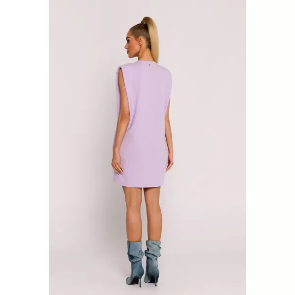  Dámské šaty MOE M789 PURPLE 