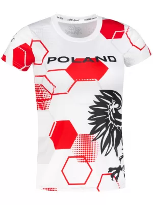 Dámské funkční triko premium ALTISPORT VOJ/ALW036PL/TR01 HEXA-WHT