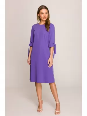 Dámské šaty STYLOVE S393 PURPLE