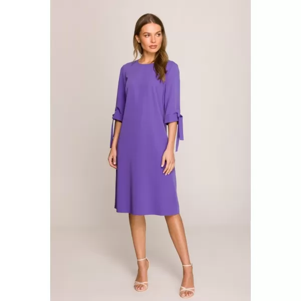  Dámské šaty STYLOVE S393 PURPLE 