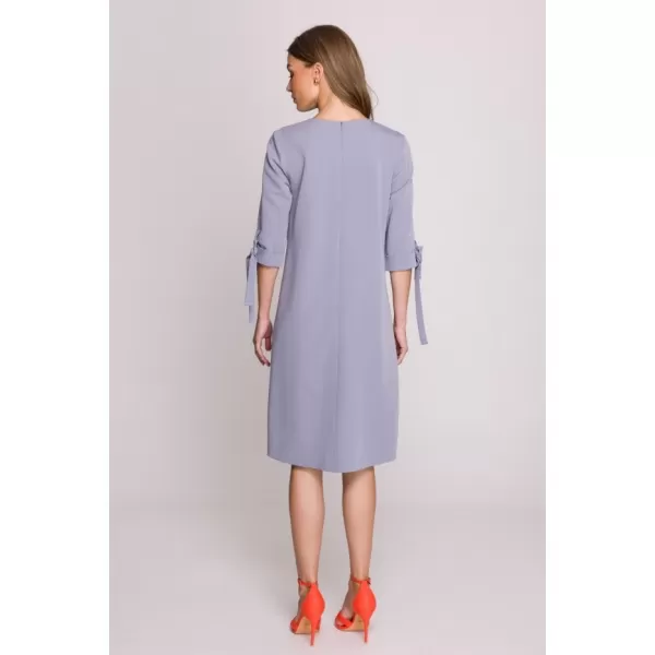  Dámské šaty STYLOVE S393 DOVE GREY 