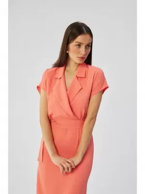 Dámské šaty STYLOVE S363 ORANGE
