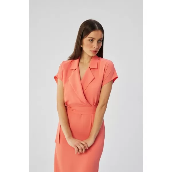  Dámské šaty STYLOVE S363 ORANGE 